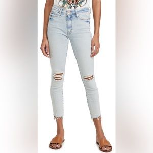 MOTHER The Stunner Ankle Stepfray Jeans